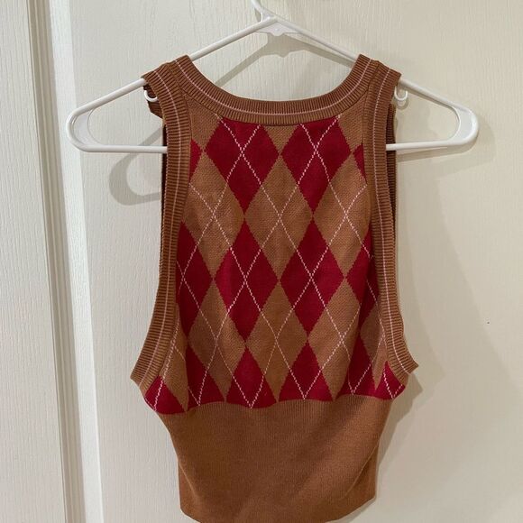 Anthropologie Silence and Noise Sweater Vest Size Medium - Picture 7 of 10